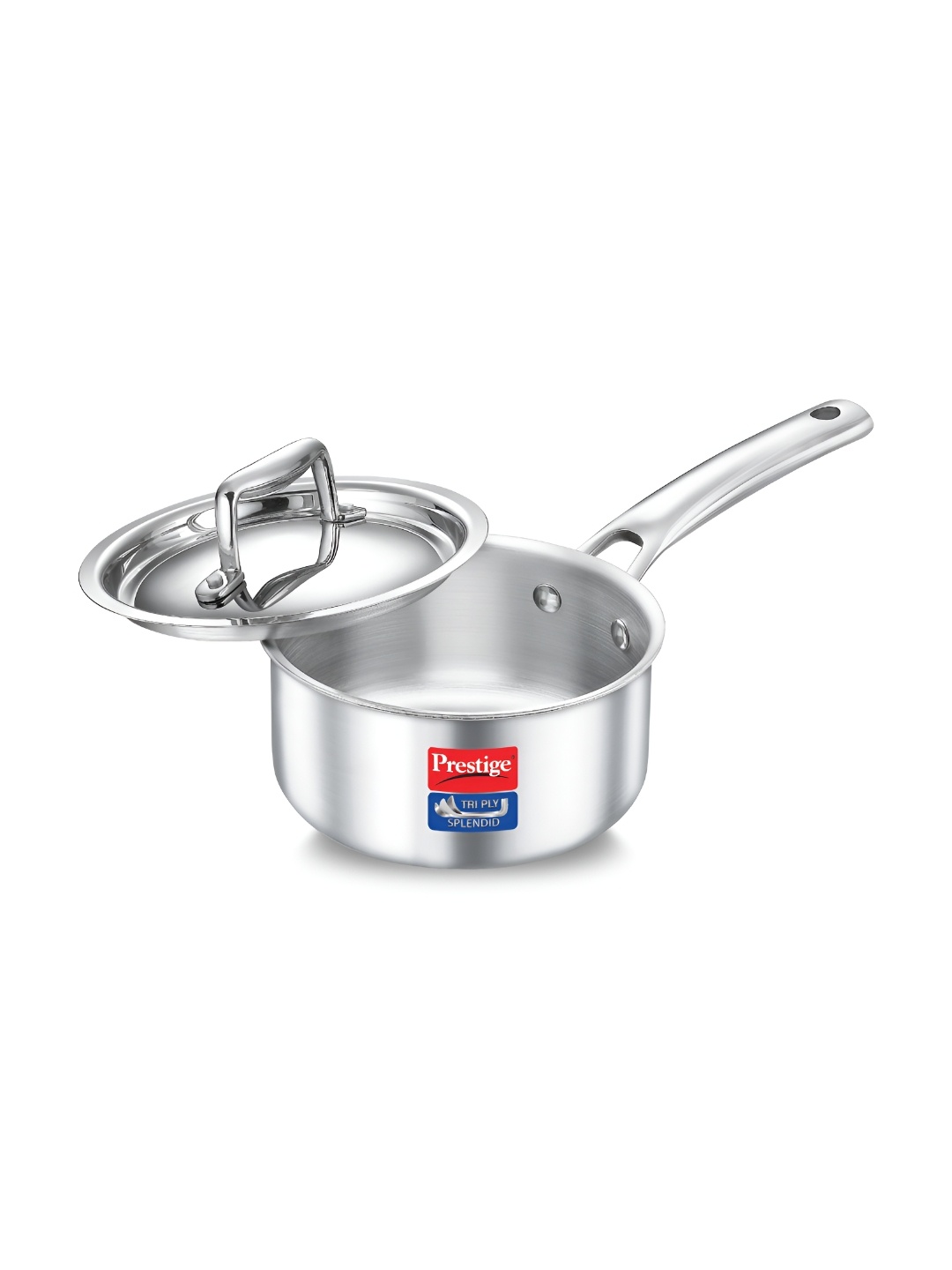 Prestige Silver-Toned Induction Base Tri-Ply Stainless Steel Sauce Pan With Lid 1500 ML
Prestige Silver-Toned Induction Base Tri-Ply Stainless Steel Sauce Pan With Lid 1500 ML