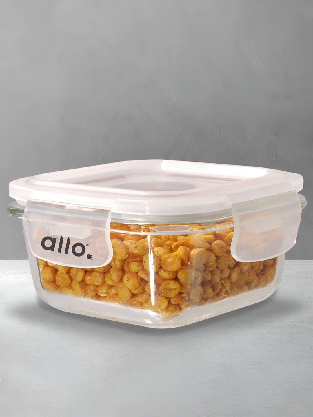 Allo Food Safe Square Microwave Safe Glass Containers for Fridge Storage 320ml, Transparent
Allo Food Safe Square Microwave Safe Glass Containers for Fridge Storage 320ml, Transparent