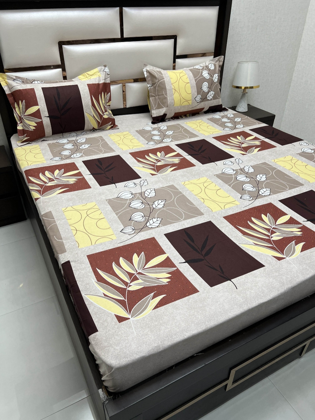 Pure Decor Cotton Queen Size Double Bed Bedsheet With 2 Pillow Covers 2.28m X 2.54m, White
Pure Decor Cotton Queen Size Double Bed Bedsheet With 2 Pillow Covers 2.28m X 2.54m, White