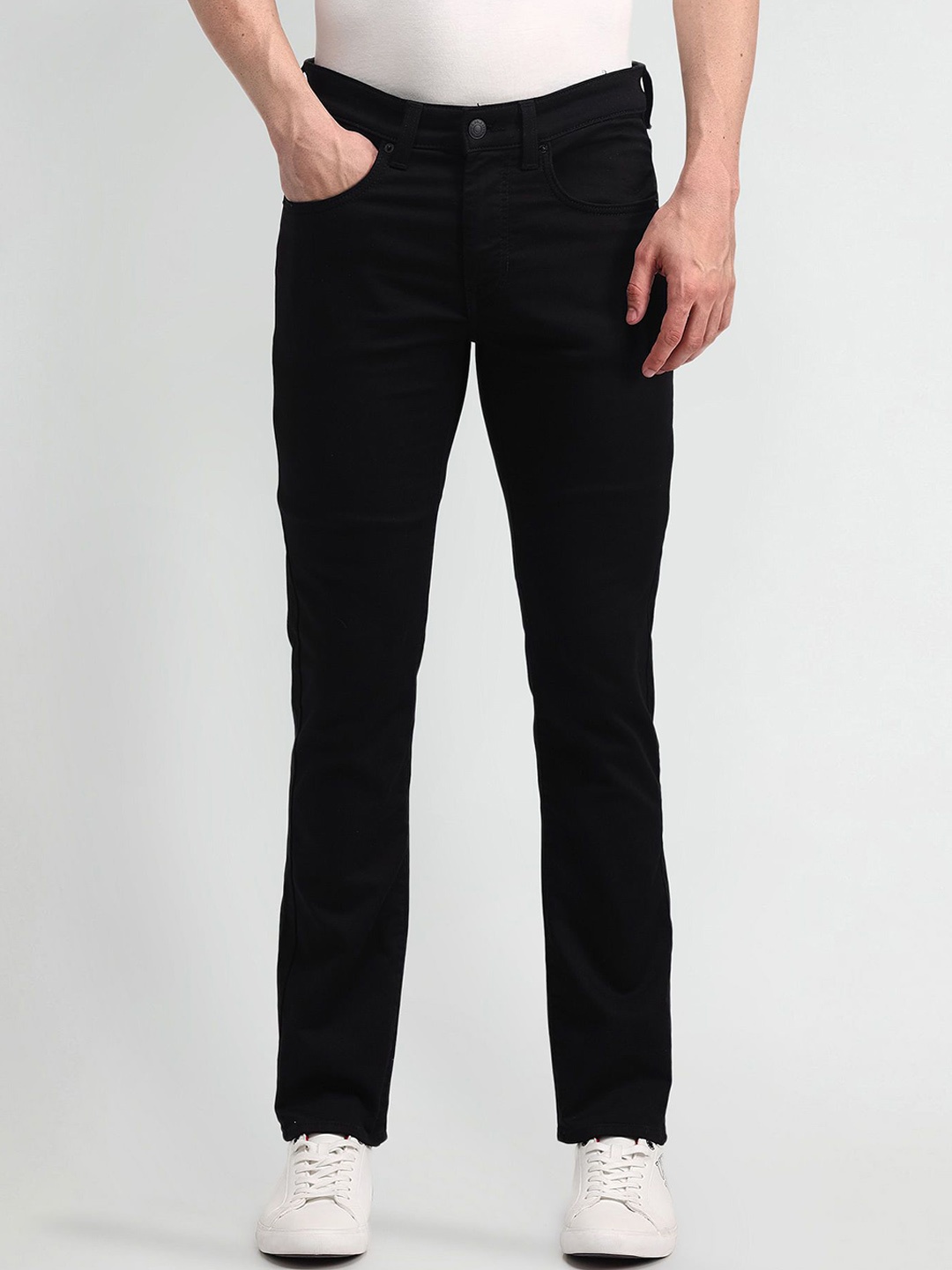 U.S. Polo Assn. Denim Co. Men Jackson Skinny Fit Light Fade Stretchable Jeans, Black
U.S. Polo Assn. Denim Co. Men Jackson Skinny Fit Light Fade Stretchable Jeans, Black