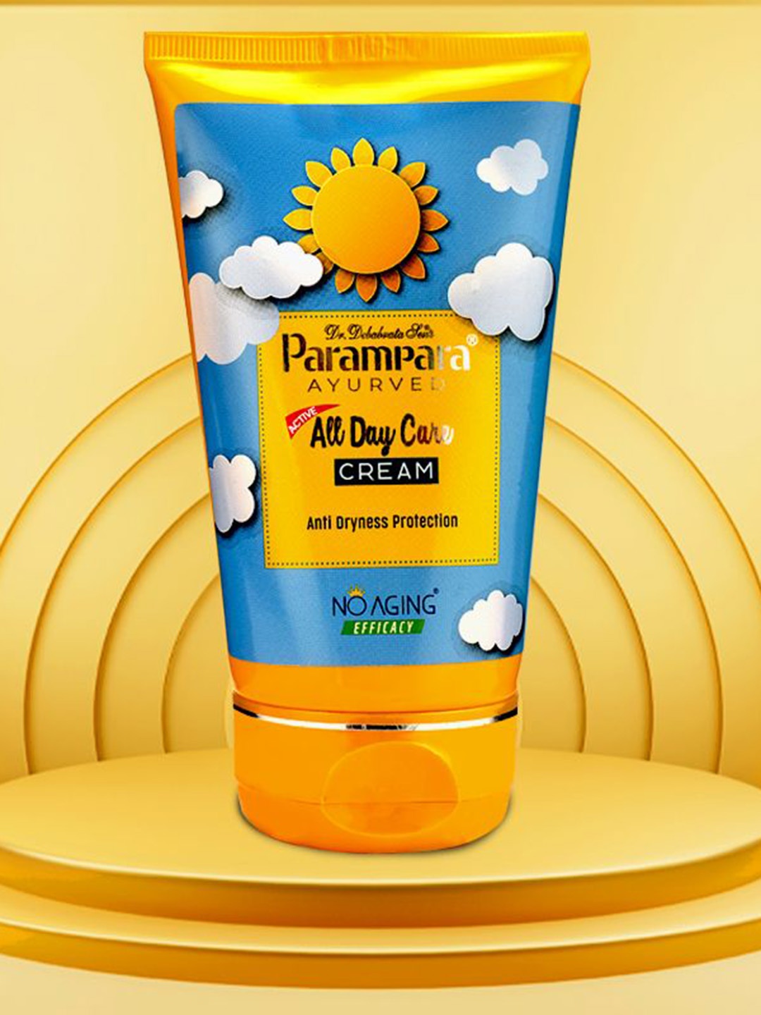 Parampara Ayurved Anti Dryness Active All Day Care Cream With Vitamin E - 125g, White
Parampara Ayurved Anti Dryness Active All Day Care Cream With Vitamin E - 125g, White