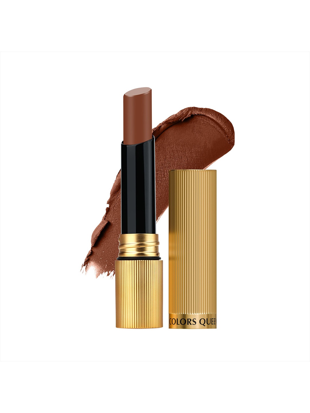 Colors Queen Hold Up Full Day Non-Transfer Long Lasting Lipstick - Eppresso 124, Brown
Colors Queen Hold Up Full Day Non-Transfer Long Lasting Lipstick - Eppresso 124, Brown