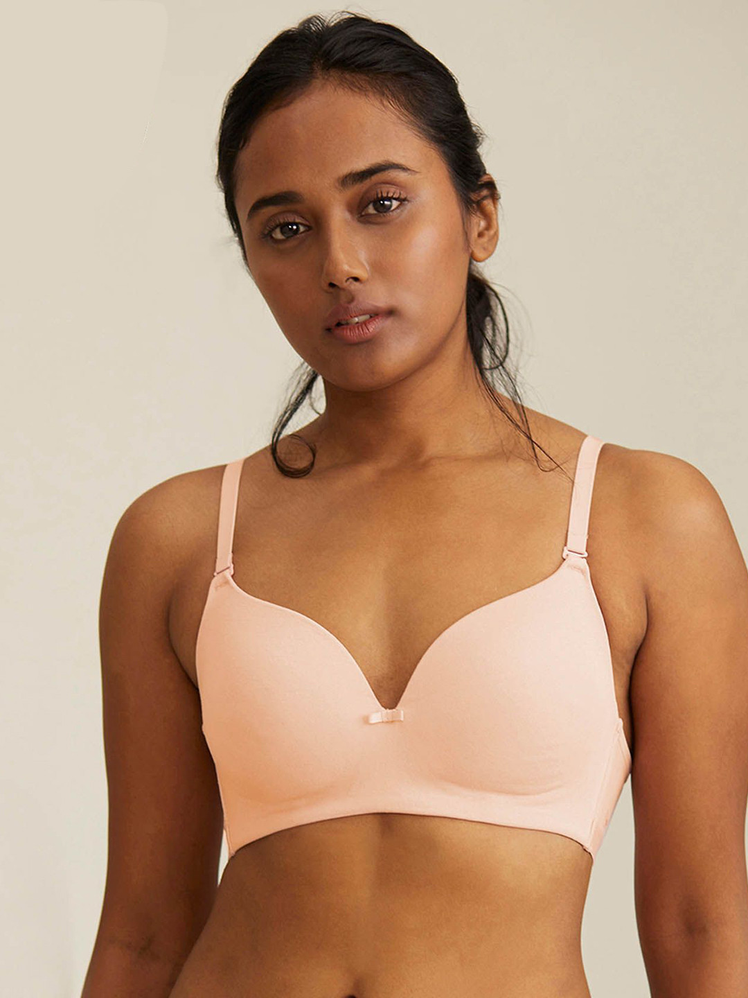 Nykd Bra Medium Coverage Lightly Padded, Nude
Nykd Bra Medium Coverage Lightly Padded, Nude