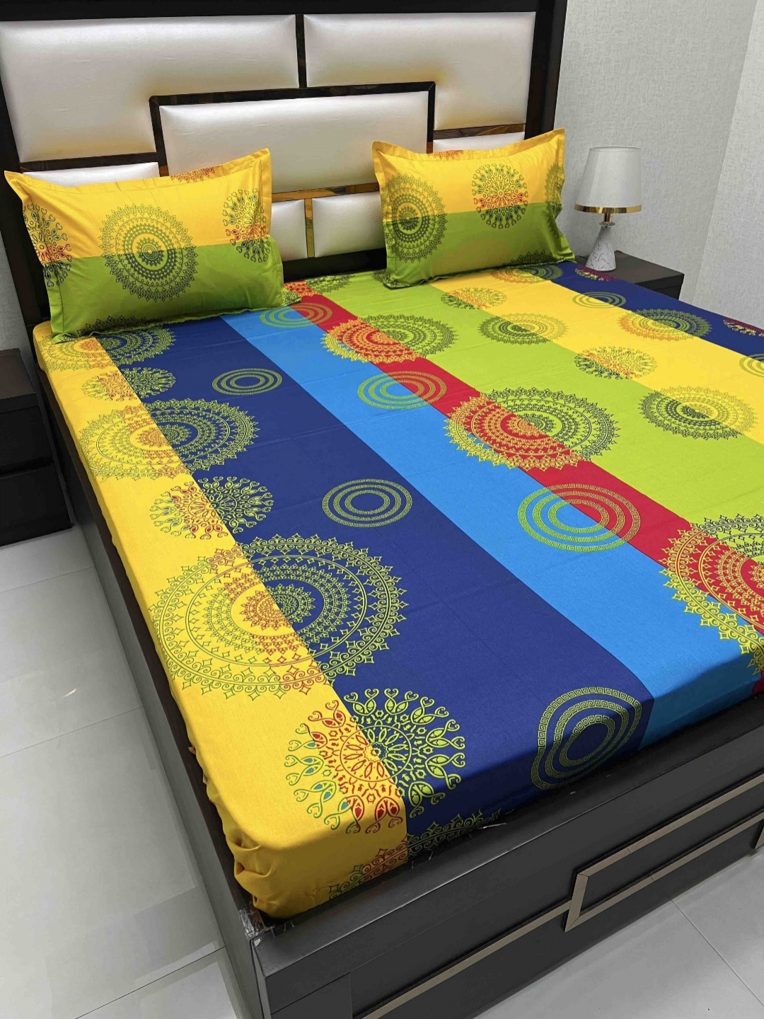 Pure Decor Passion Fur Green Ethnic 260 TC Pure Cotton Queen Bedsheet & 2 Pillow Covers
Pure Decor Passion Fur Green Ethnic 260 TC Pure Cotton Queen Bedsheet & 2 Pillow Covers