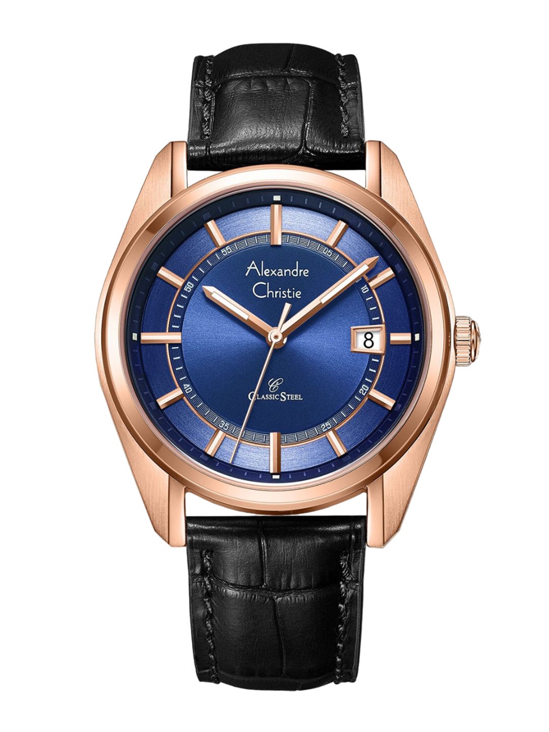 Alexandre Christie Men Dial & Leather Bracelet Style Straps Analogue Watch 8695MDLRGBU, Black
Alexandre Christie Men Dial & Leather Bracelet Style Straps Analogue Watch 8695MDLRGBU, Black