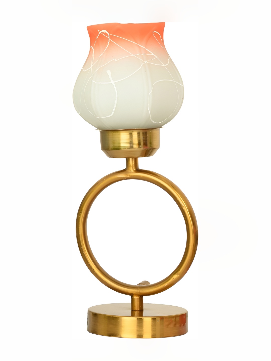 Afast Orange & White Printed Traditional Bell Shaped Glass Table Lamp With Adjustable Cord
Afast Orange & White Printed Traditional Bell Shaped Glass Table Lamp With Adjustable Cord