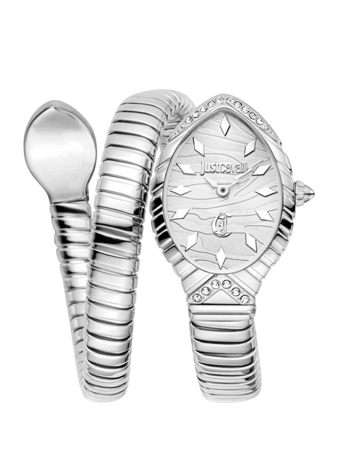 Just Cavalli Women Dial & Stainless Steel Wrap Around Straps Analogue Watch JC1L322M0015, Silver
Just Cavalli Women Dial & Stainless Steel Wrap Around Straps Analogue Watch JC1L322M0015, Silver