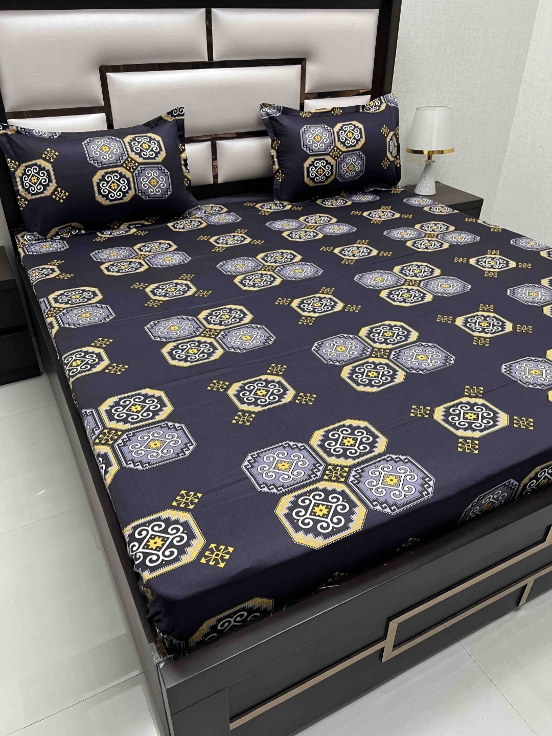 Pure Decor Passion Fur Yellow Printed 250 TC Cotton Queen Bedsheet with 2 Pillow Covers, Purple
Pure Decor Passion Fur Yellow Printed 250 TC Cotton Queen Bedsheet with 2 Pillow Covers, Purple