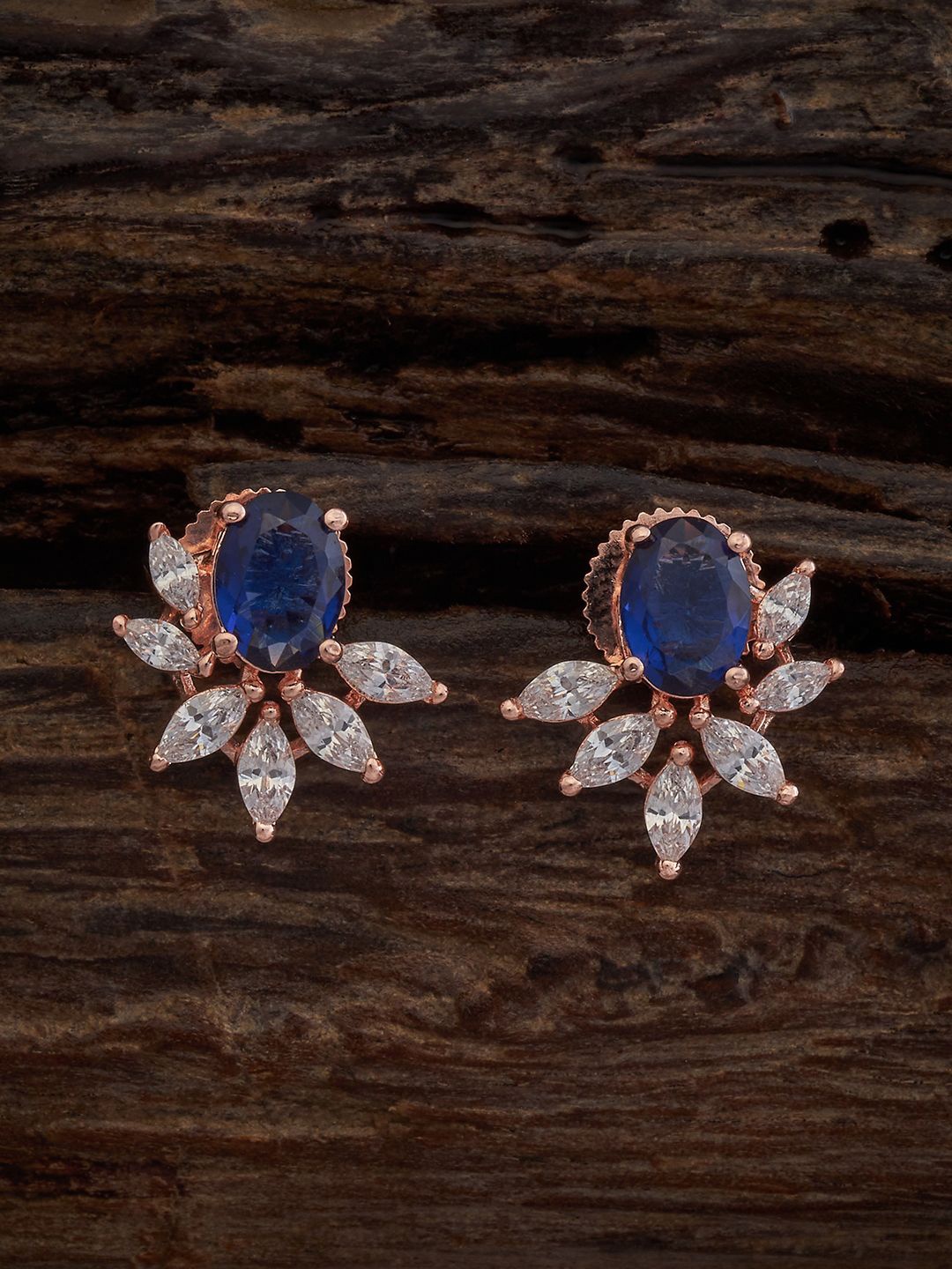 Kushal's Fashion Jewellery Sapphire Rose Gold-Plated Cubic Zirconia Studded Studs Earrings
Kushal's Fashion Jewellery Sapphire Rose Gold-Plated Cubic Zirconia Studded Studs Earrings