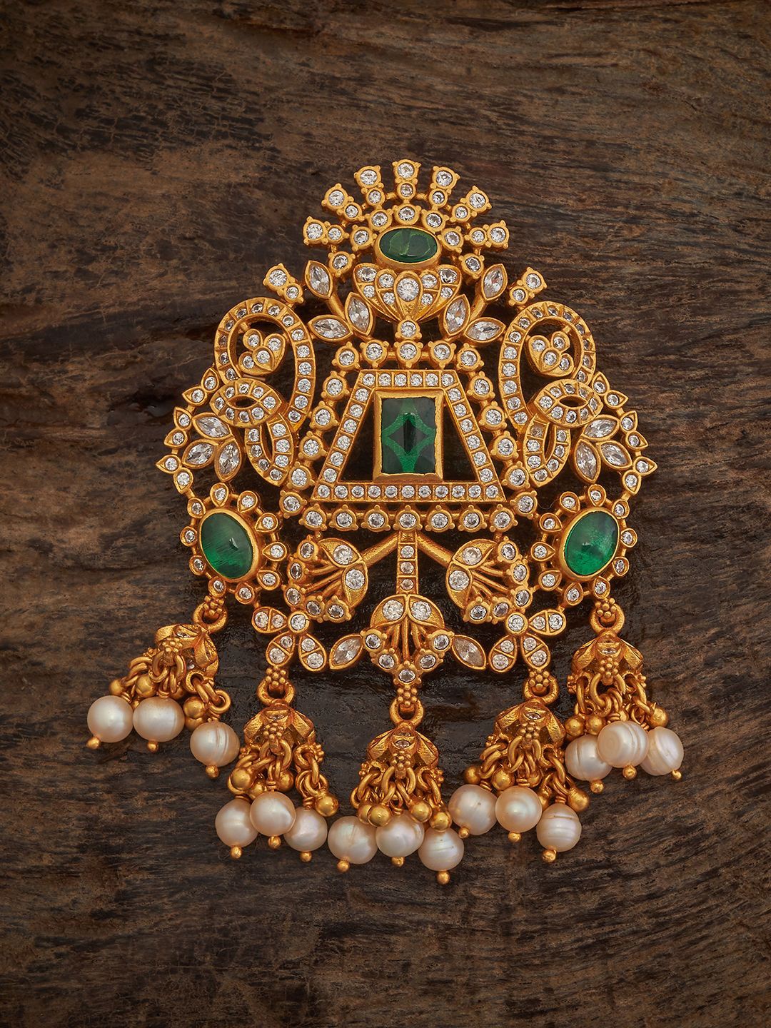 Kushal's Fashion Jewellery 92.5 Pure Silver Gold-Plated Stone Studded Contemporary Pendant
Kushal's Fashion Jewellery 92.5 Pure Silver Gold-Plated Stone Studded Contemporary Pendant