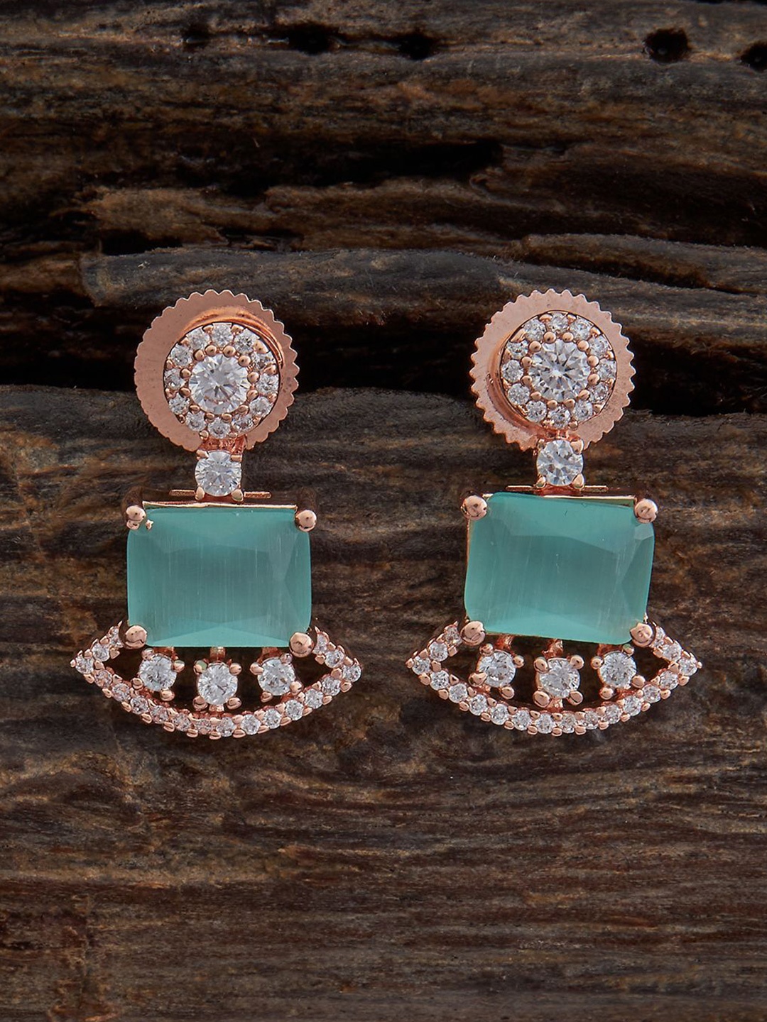 Kushal's Fashion Jewellery Rose Gold Plated Cubic Zirconia Classic Drop Earrings, Sea green
Kushal's Fashion Jewellery Rose Gold Plated Cubic Zirconia Classic Drop Earrings, Sea green
