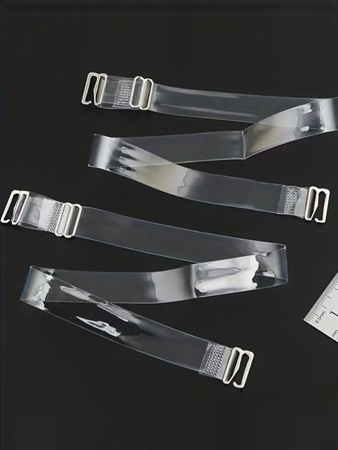 Xivir Set of 2 Reusable Bra Straps and Extenders Lingerie accessories, Transparent
Xivir Set of 2 Reusable Bra Straps and Extenders Lingerie accessories, Transparent