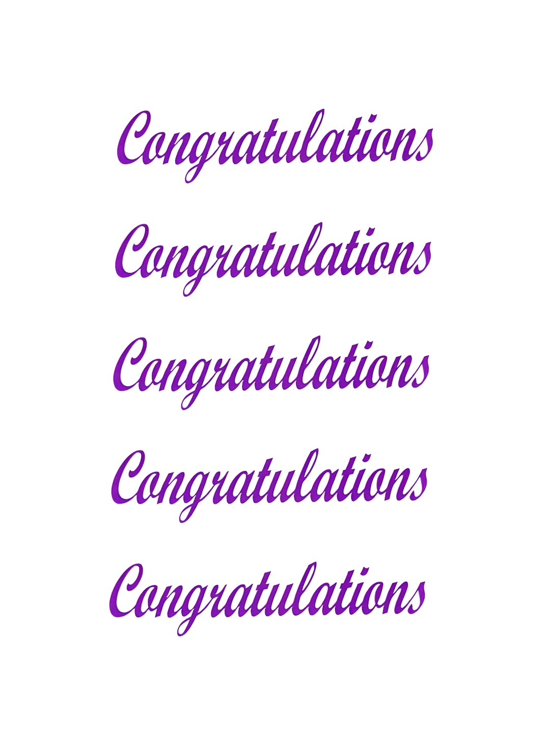 Comet Busters Purple 5 Pieces Congratulations Self-Adhesive Craft Accessories
Comet Busters Purple 5 Pieces Congratulations Self-Adhesive Craft Accessories