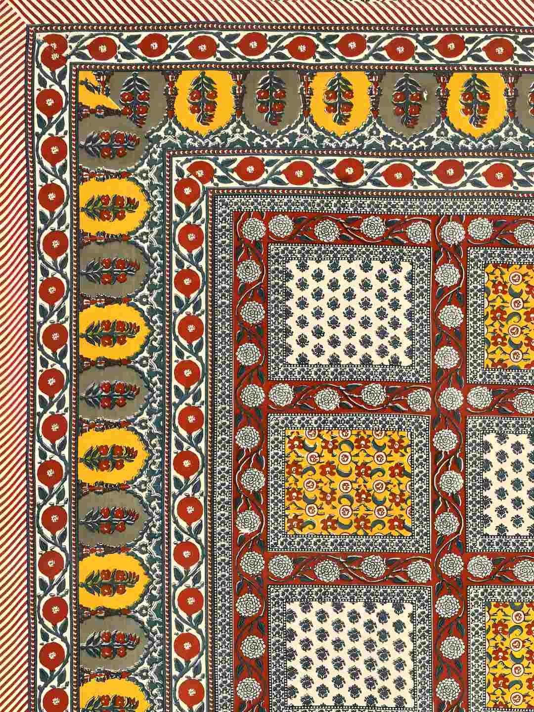 BED-SHEET.COM Yellow Pure Cotton Ethnic Motifs 144 TC King Bedsheet with 2 Pillow Covers
BED-SHEET.COM Yellow Pure Cotton Ethnic Motifs 144 TC King Bedsheet with 2 Pillow Covers