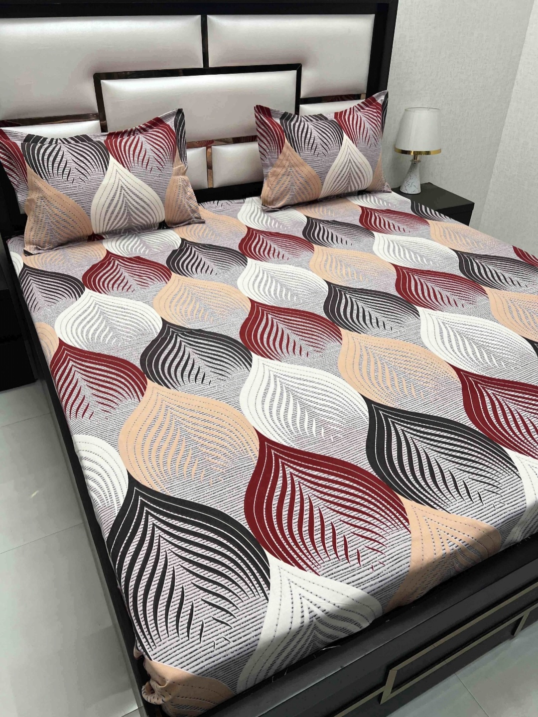 Pure Decor Queen Size Double Bed Bedsheet With 2 Pillow Covers 90in X 100in,228cm X 254cms, Grey
Pure Decor Queen Size Double Bed Bedsheet With 2 Pillow Covers 90in X 100in,228cm X 254cms, Grey