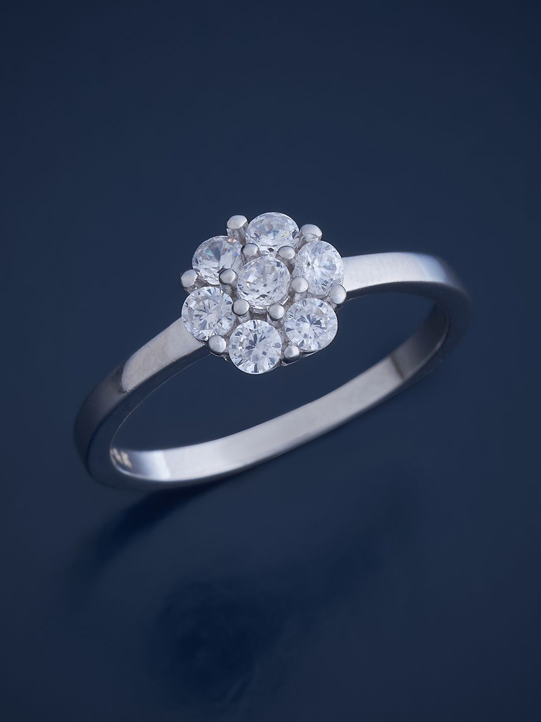 Kushal's Fashion Jewellery Sterling Silver Cubic Zirconia Rhodium-Plated Finger Ring
Kushal's Fashion Jewellery Sterling Silver Cubic Zirconia Rhodium-Plated Finger Ring