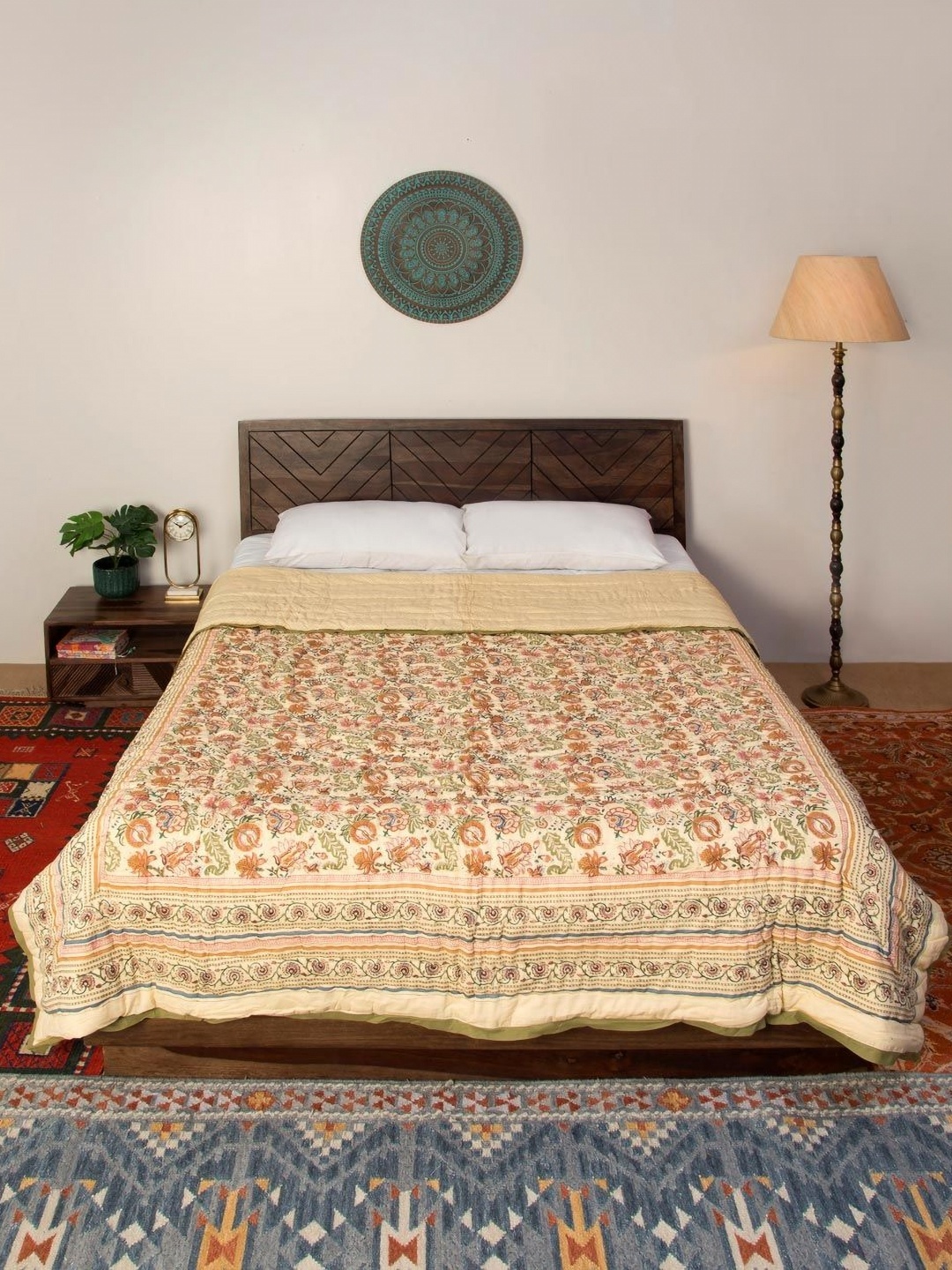 Fabindia Standalone Yellow Ethnic Motifs 350 GSM AC Room Cotton Double Bed Quilt
Fabindia Standalone Yellow Ethnic Motifs 350 GSM AC Room Cotton Double Bed Quilt