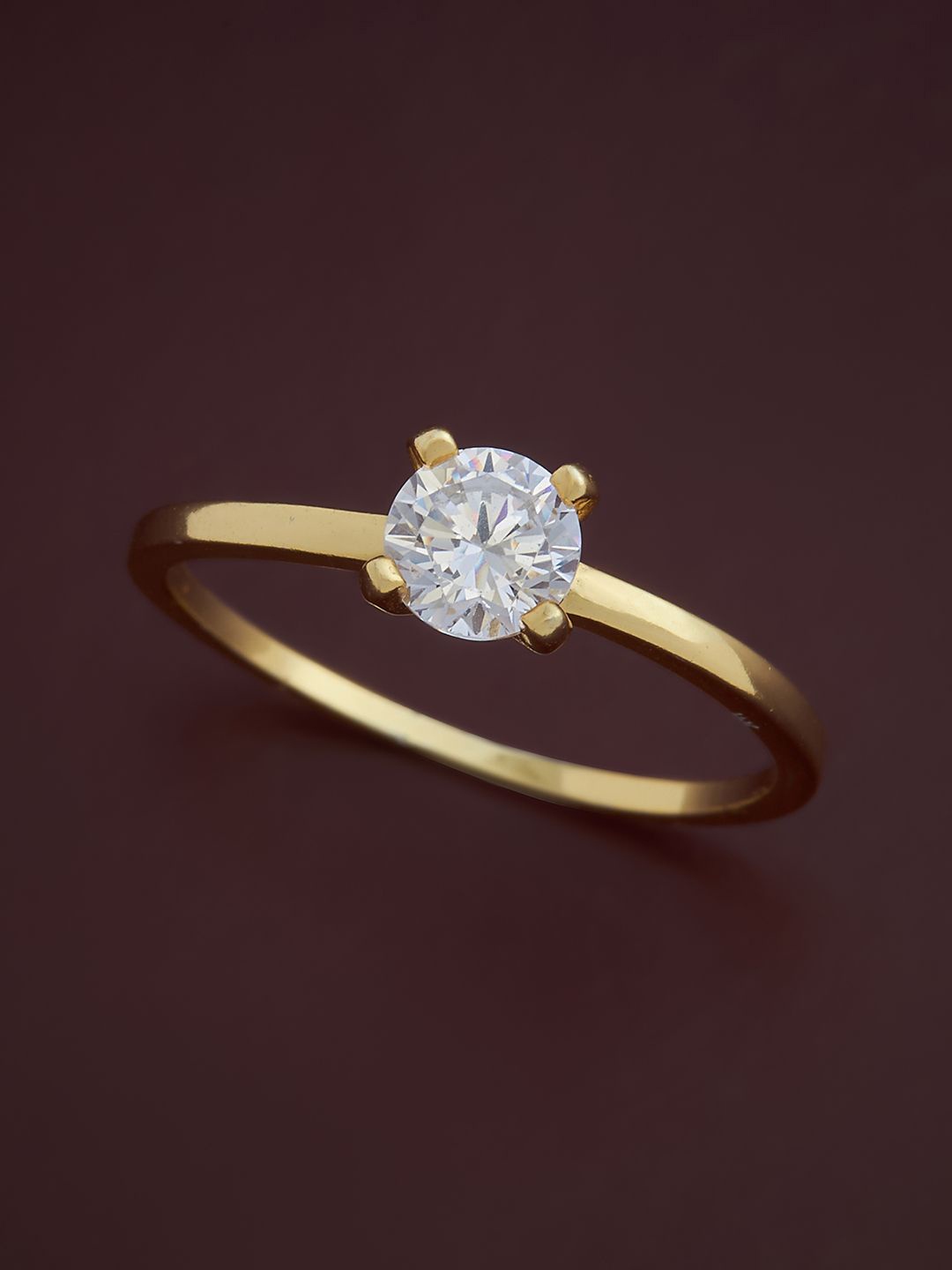 Kushal's Fashion Jewellery 92.5 Pure Silver Gold-Plated Cubic Zirconia Studded Finger Ring
Kushal's Fashion Jewellery 92.5 Pure Silver Gold-Plated Cubic Zirconia Studded Finger Ring