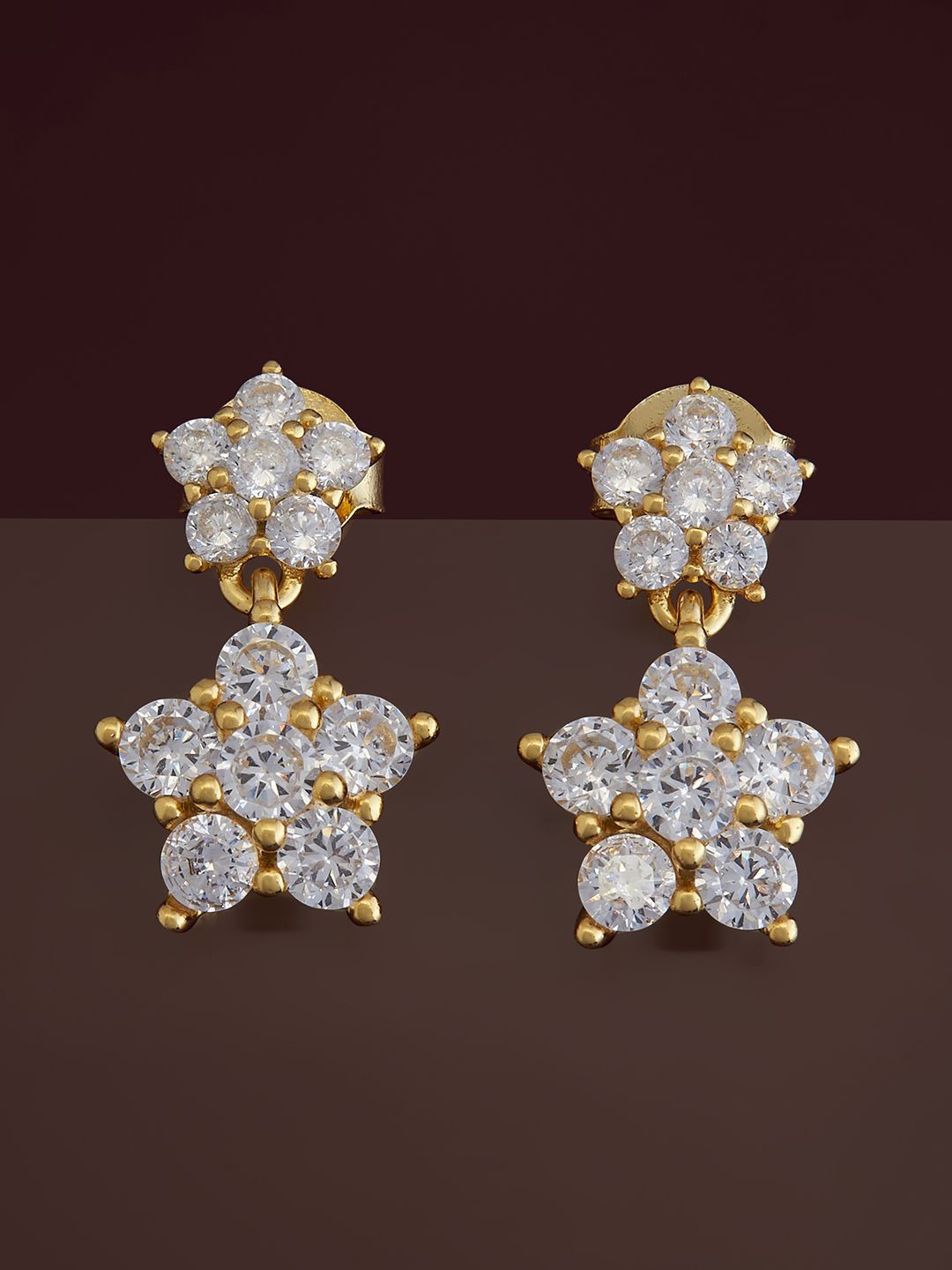 Kushal's Fashion Jewellery 92.5 Pure Silver Gold-Plated Classic Drop Earrings, White
Kushal's Fashion Jewellery 92.5 Pure Silver Gold-Plated Classic Drop Earrings, White