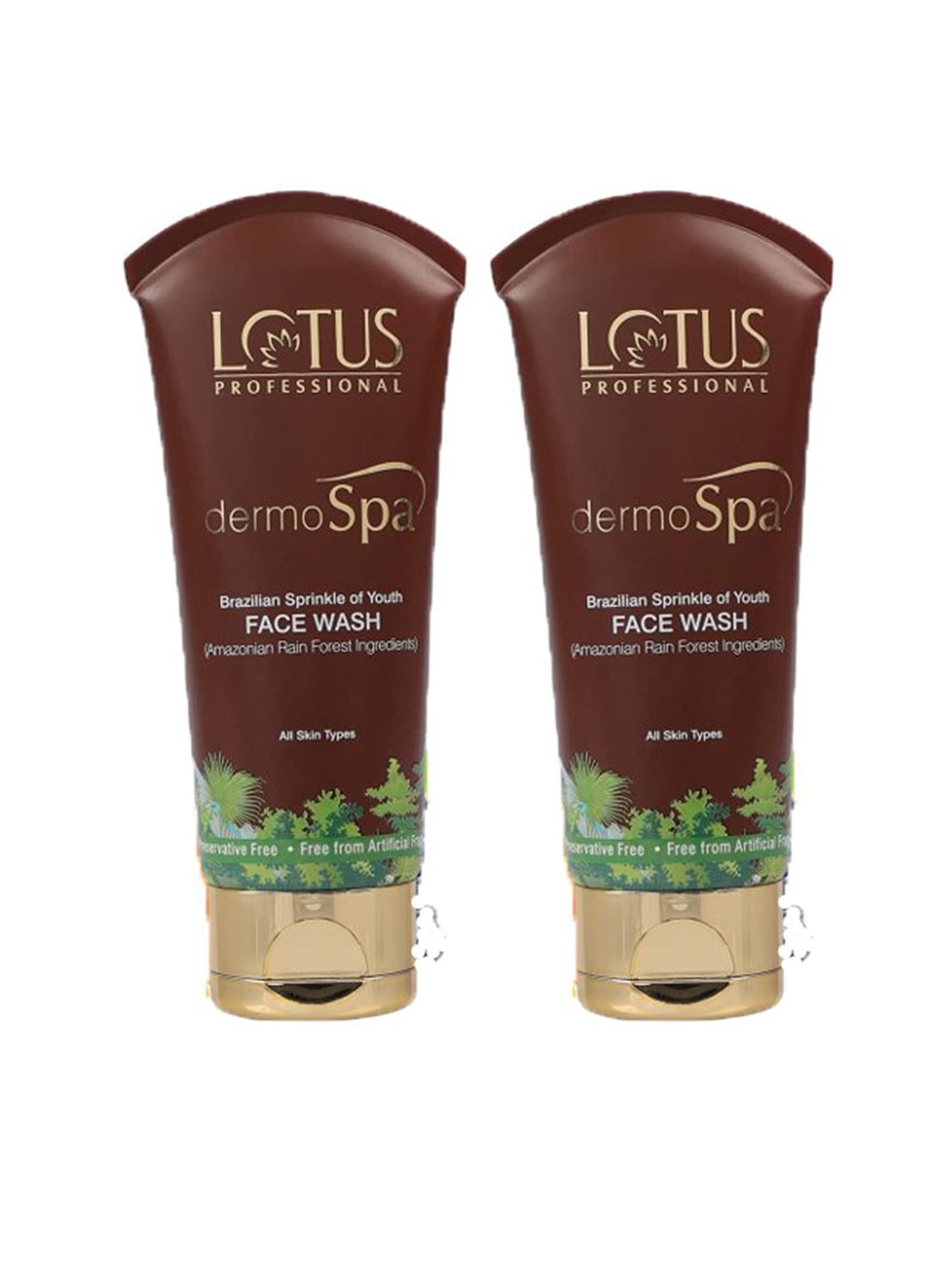 Lotus Professional Set Of 2 DermoSpa Brazilian Sprinkle Of Youth Face Wash -80gm, Coffee brown
Lotus Professional Set Of 2 DermoSpa Brazilian Sprinkle Of Youth Face Wash -80gm, Coffee brown