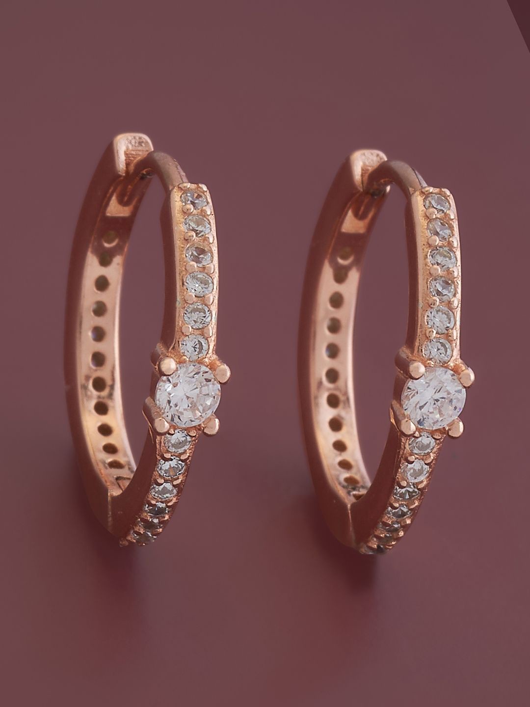 Kushal's Fashion Jewellery Sterling Silver Cubic Zirconia Gold-Plated Hoop Earrings, White
Kushal's Fashion Jewellery Sterling Silver Cubic Zirconia Gold-Plated Hoop Earrings, White