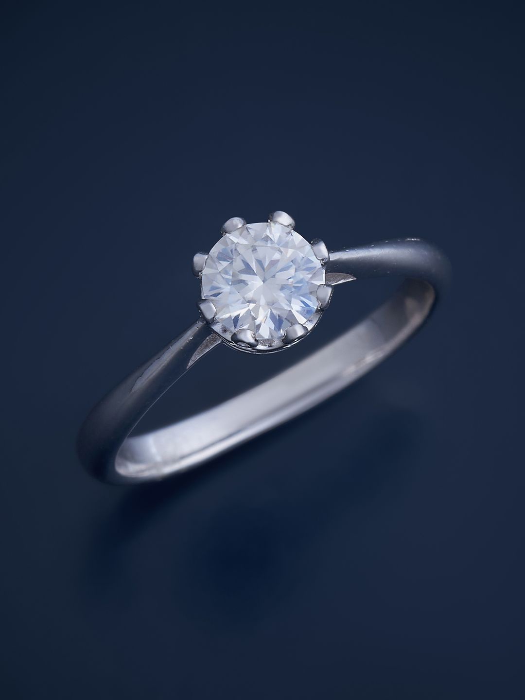 Kushal's Fashion Jewellery Sterling Silver Cubic Zirconia Rhodium-Plated Finger Ring
Kushal's Fashion Jewellery Sterling Silver Cubic Zirconia Rhodium-Plated Finger Ring