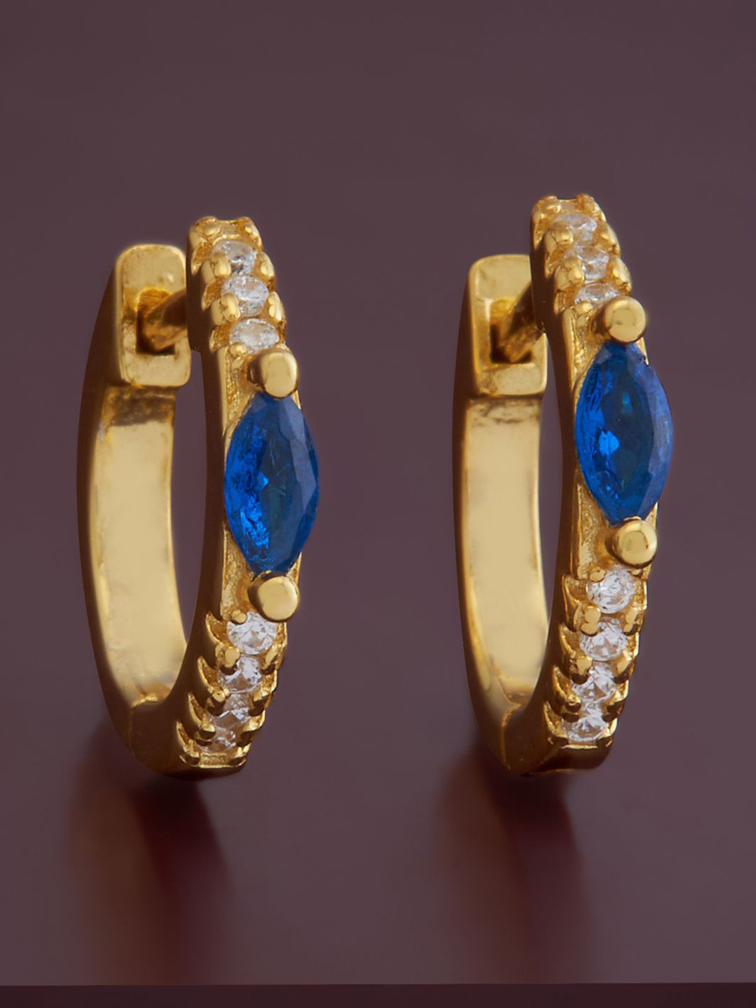 Kushal's Fashion Jewellery Gold Plated 92.5 Pure Silver Cubic Zirconia Hoop Earrings
Kushal's Fashion Jewellery Gold Plated 92.5 Pure Silver Cubic Zirconia Hoop Earrings