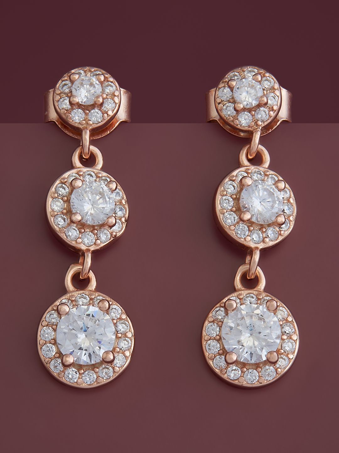 Kushal's Fashion Jewellery Sterling Silver Cubic Zirconia Gold-Plated Drop Earrings, White
Kushal's Fashion Jewellery Sterling Silver Cubic Zirconia Gold-Plated Drop Earrings, White