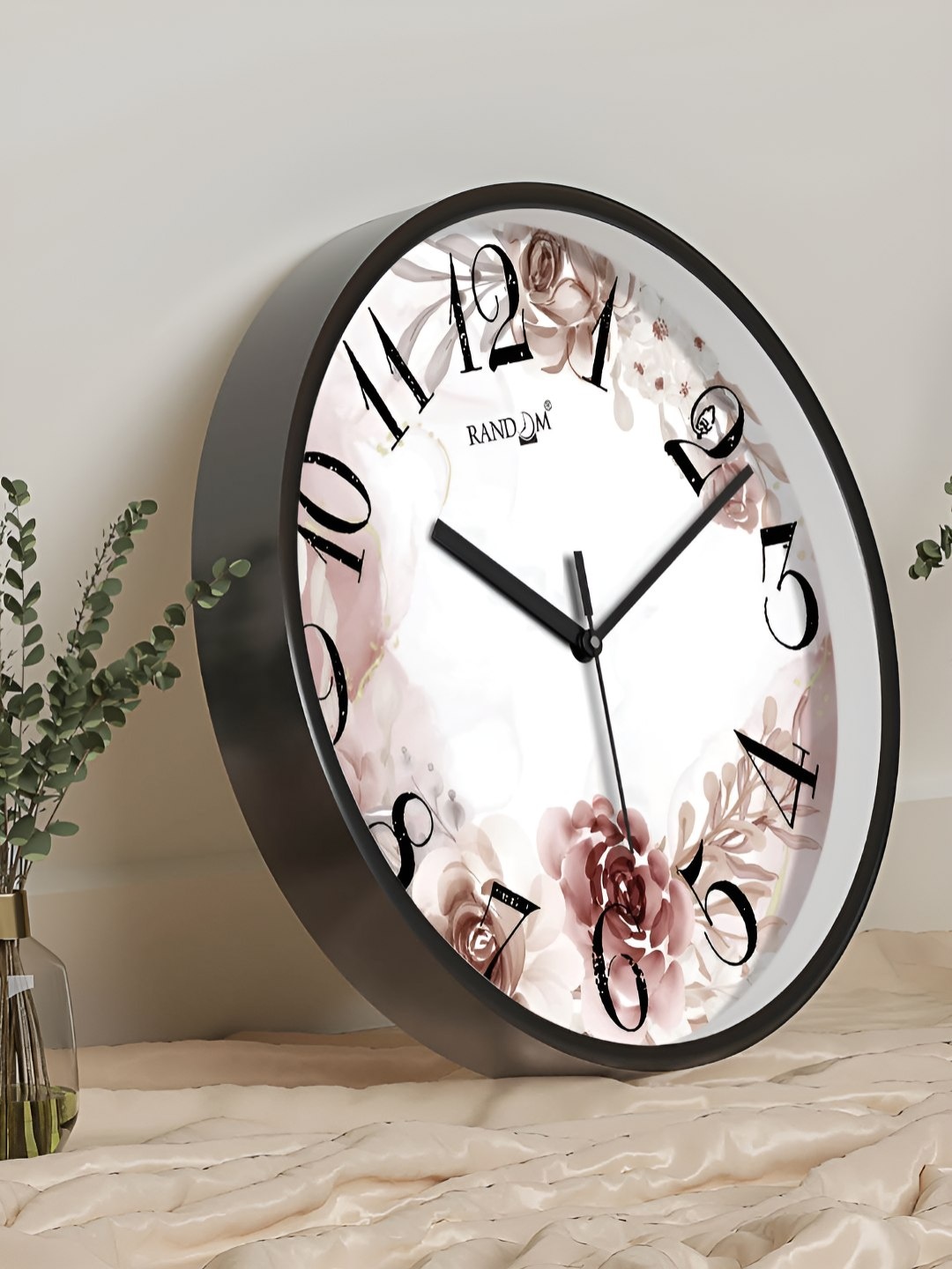 RANDOM Printed Round Shaped Sweep Silent Movement Contemporary Wall Clock, Black
RANDOM Printed Round Shaped Sweep Silent Movement Contemporary Wall Clock, Black