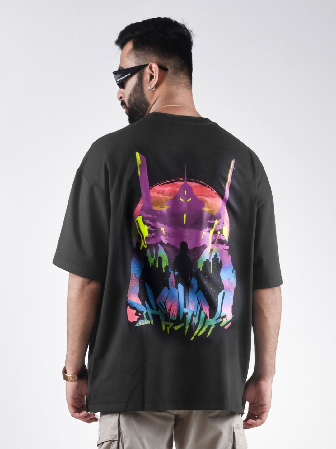COMICSENSE Neon Genesis Evangelion Anime Angle Eva Printed Cotton Oversized T Shirt, Black
COMICSENSE Neon Genesis Evangelion Anime Angle Eva Printed Cotton Oversized T Shirt, Black