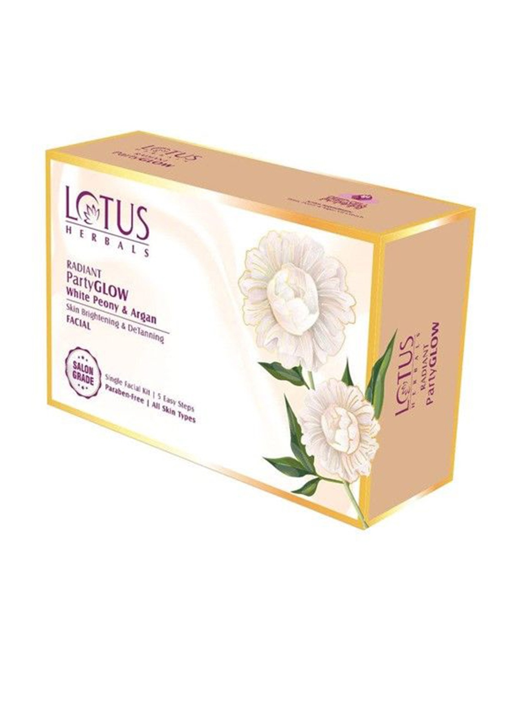 Lotus Herbals Radiant PartyGLOW White Peony & Argan Oil Detanning Facial Kit-228g, Cream
Lotus Herbals Radiant PartyGLOW White Peony & Argan Oil Detanning Facial Kit-228g, Cream