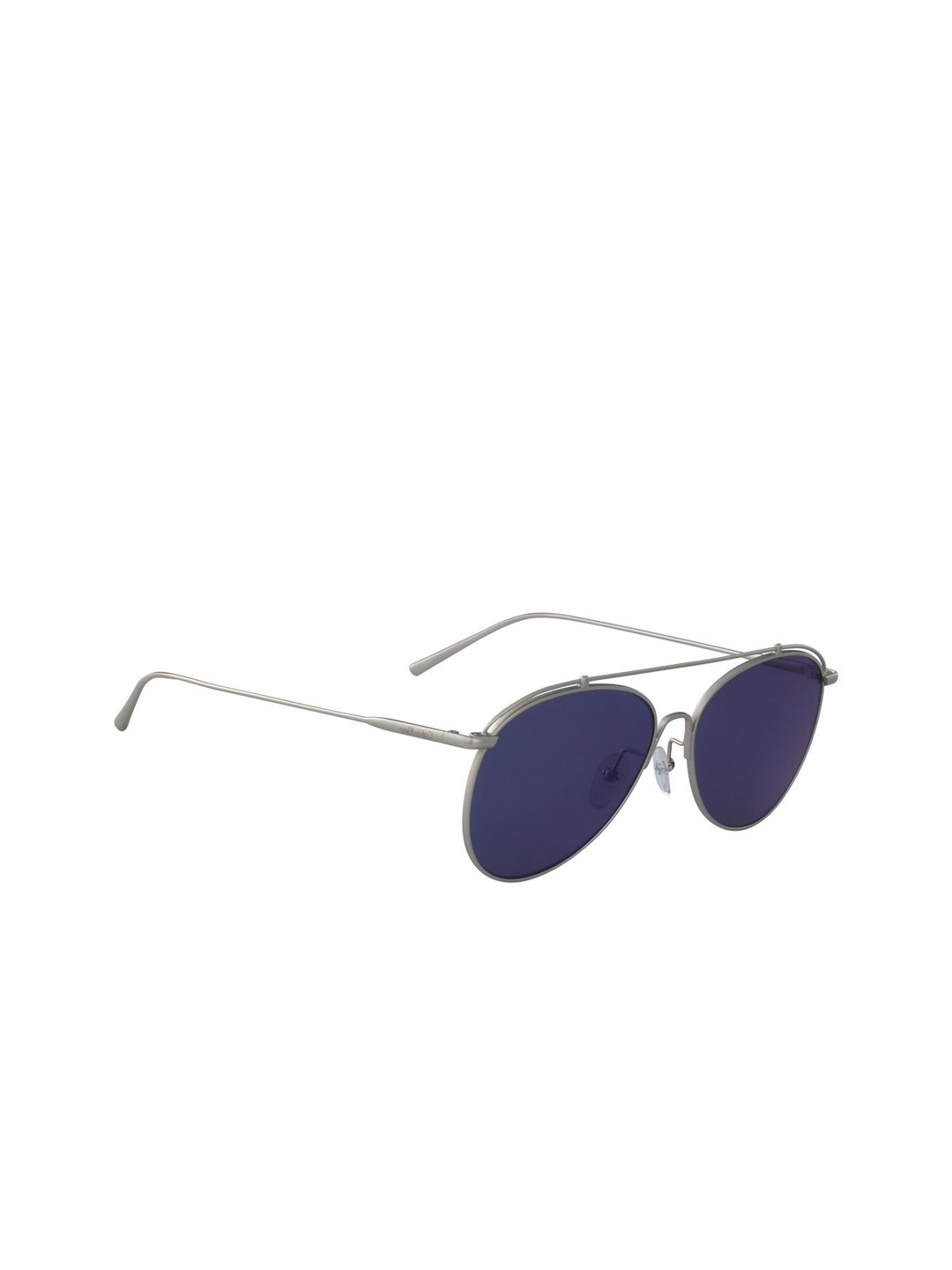 Calvin Klein Unisex Round Sunglasses with UV Protected Lens CK2163 044 59-Silver, Blue
Calvin Klein Unisex Round Sunglasses with UV Protected Lens CK2163 044 59-Silver, Blue