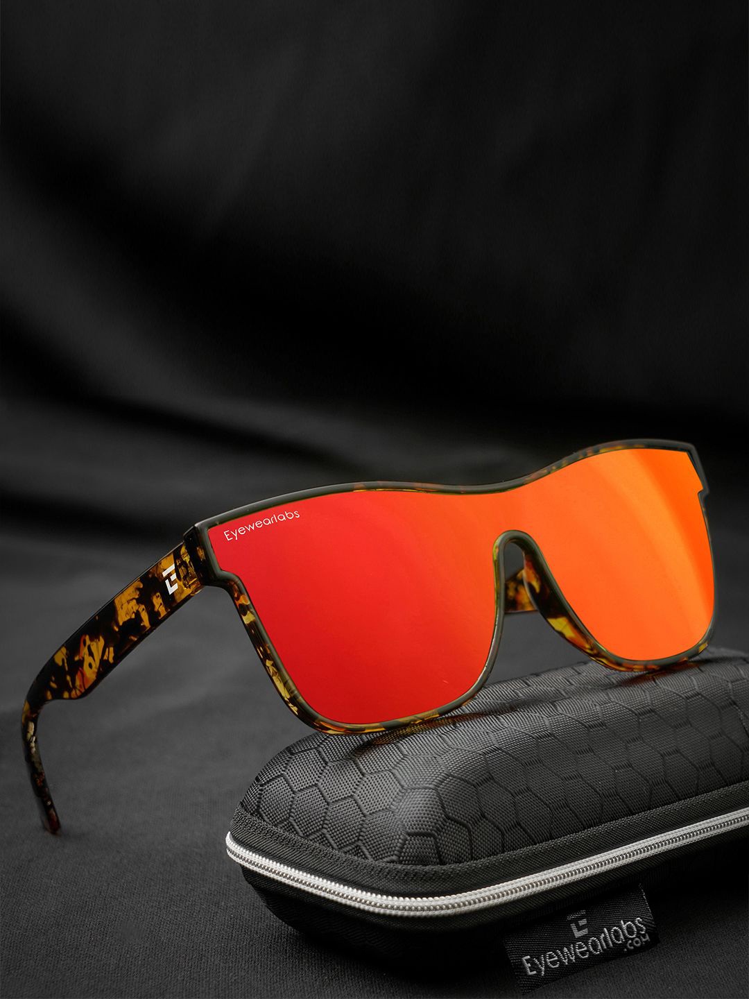 Eyewearlabs Unisex Shield Polarised Sunglasses with UV Protected Lens WolverineSC5EL1132, Orange
Eyewearlabs Unisex Shield Polarised Sunglasses with UV Protected Lens WolverineSC5EL1132, Orange