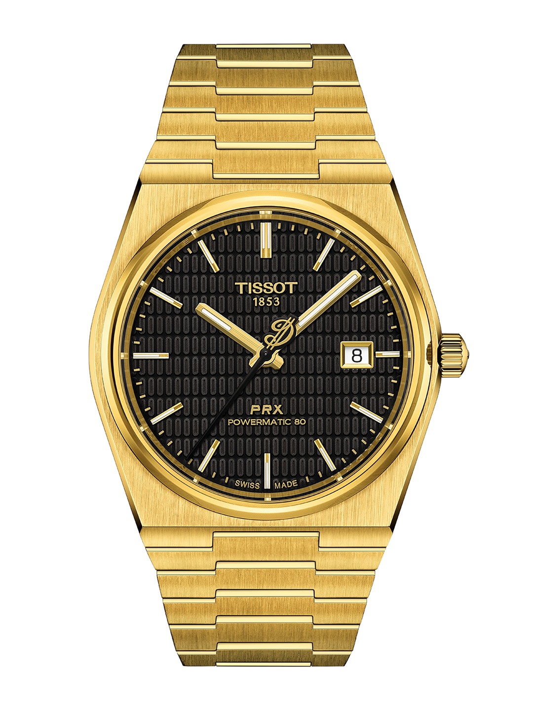 TISSOT Men Dial & Stainless Steel Bracelet Style Straps Analogue Automatic Motion Powered Watch, Black
TISSOT Men Dial & Stainless Steel Bracelet Style Straps Analogue Automatic Motion Powered Watch, Black