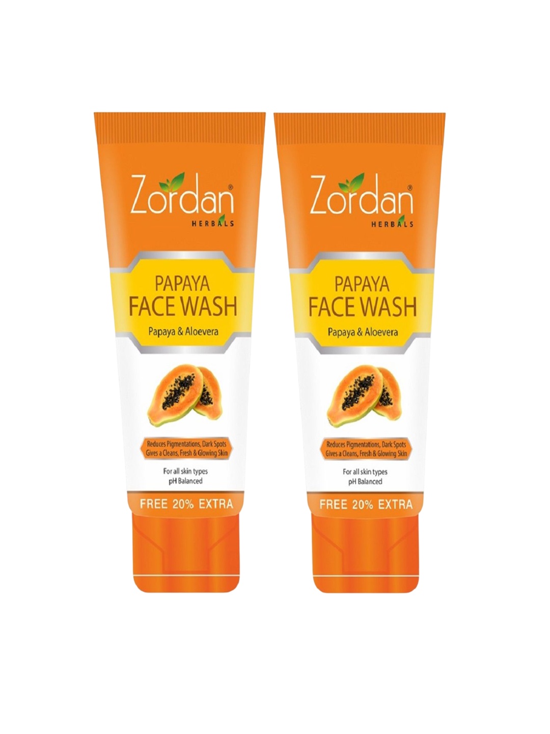 ZORDAN Set Of 2 Papaya Face Wash For Pigmentation & Dark Spots Face Wash - 120ml Each, Yellow
ZORDAN Set Of 2 Papaya Face Wash For Pigmentation & Dark Spots Face Wash - 120ml Each, Yellow