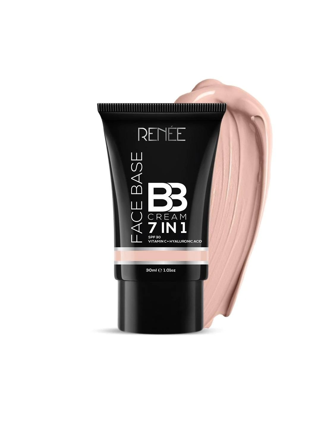 Renee 7-In-1 Face Base SPF 30 BB Cream with Vitamin C & Hyaluronic Acid 30 ml - B00 Sesame, Beige
Renee 7-In-1 Face Base SPF 30 BB Cream with Vitamin C & Hyaluronic Acid 30 ml - B00 Sesame, Beige