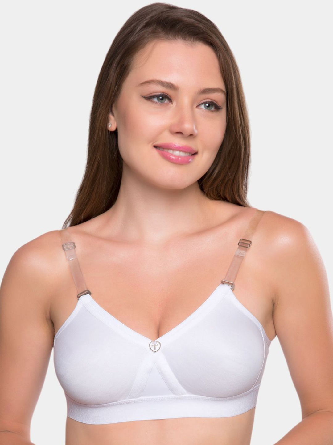 Trylo ALPA Strapless Hosiery Cotton Non-Padded Non-Wired Seamless Molded T-Shirt Bra, White
Trylo ALPA Strapless Hosiery Cotton Non-Padded Non-Wired Seamless Molded T-Shirt Bra, White