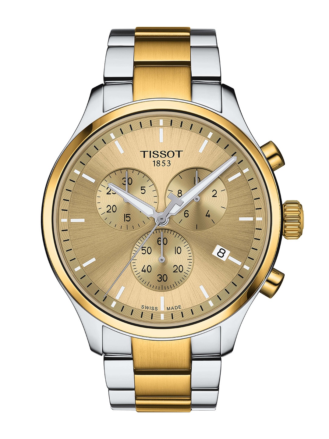 TISSOT Men Dial & Stainless Steel Bracelet Style Straps Analogue Watch T1166172202100, Champagne
TISSOT Men Dial & Stainless Steel Bracelet Style Straps Analogue Watch T1166172202100, Champagne