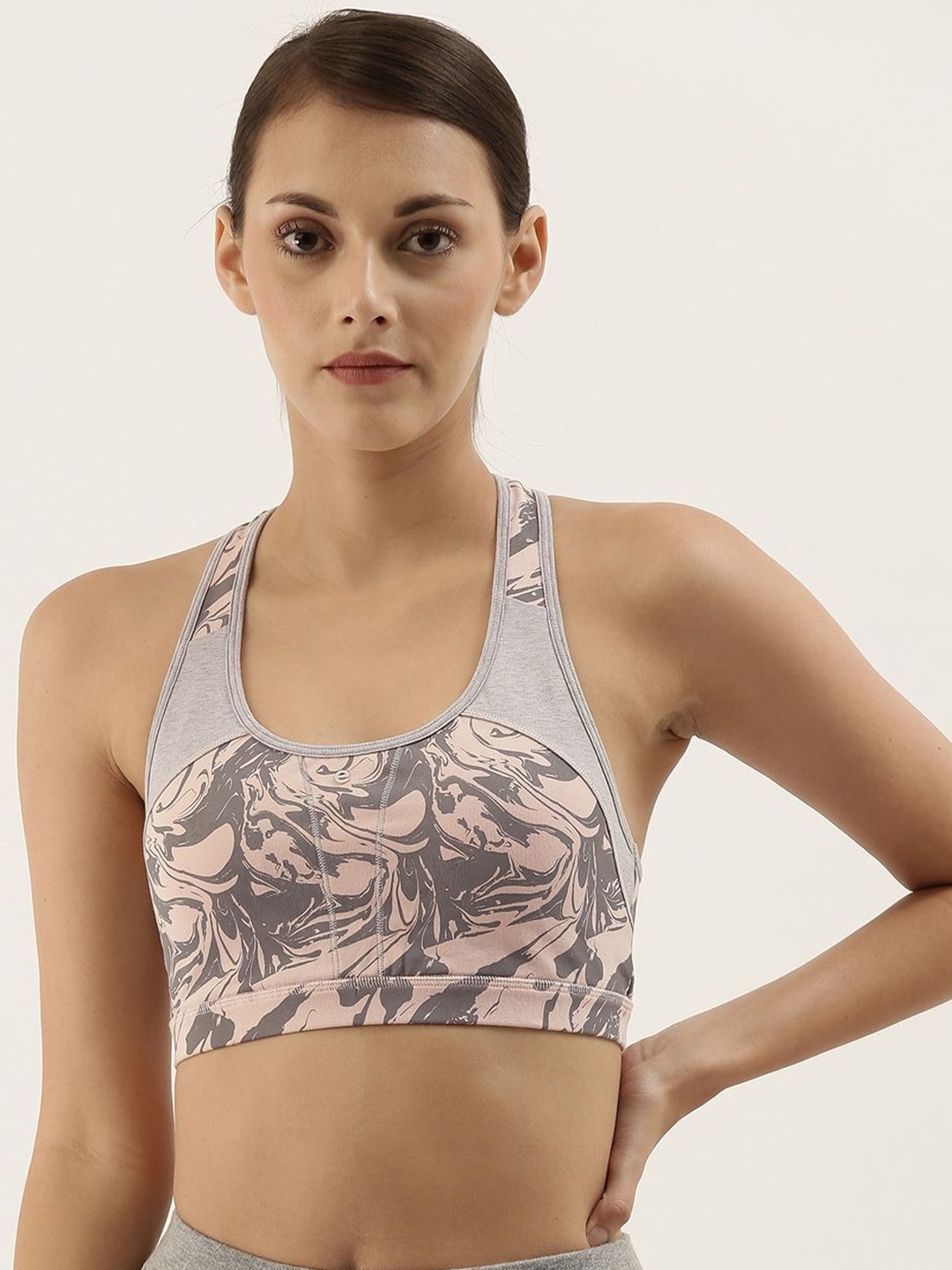 Enamor Padded Wirefree High Coverage Racer Back Medium Impact Bra With Removable Pads Sb08, Pink
Enamor Padded Wirefree High Coverage Racer Back Medium Impact Bra With Removable Pads Sb08, Pink