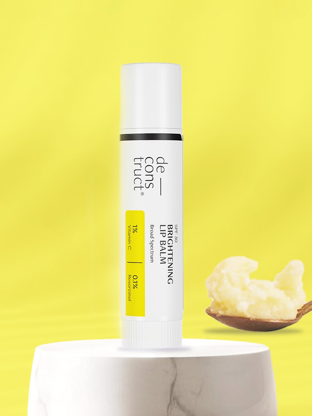 deconstruct Brightening SPF 30 Pigmented Lip Balm With with Vitamin C & Resorcinol - 4 g, White
deconstruct Brightening SPF 30 Pigmented Lip Balm With with Vitamin C & Resorcinol - 4 g, White