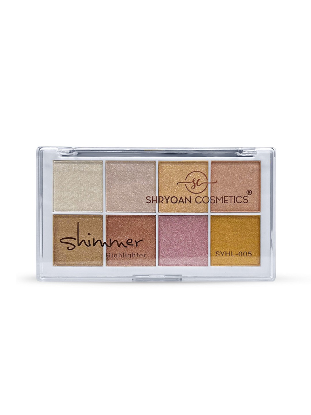 SHRYOAN Light Coverage Natural Finish Shimmer Highlighter Powder Palette 18g - Shade 1, Peach
SHRYOAN Light Coverage Natural Finish Shimmer Highlighter Powder Palette 18g - Shade 1, Peach