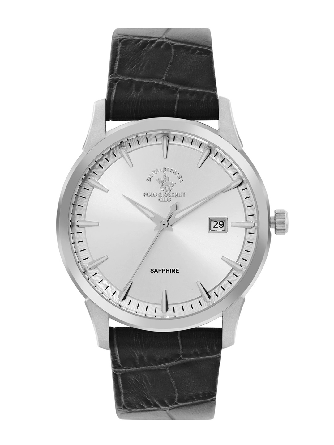 SANTA BARBARA POLO & RACQUET CLUB Men Dial & Leather Straps Analogue Watch SB.1.10513-1, Black
SANTA BARBARA POLO & RACQUET CLUB Men Dial & Leather Straps Analogue Watch SB.1.10513-1, Black