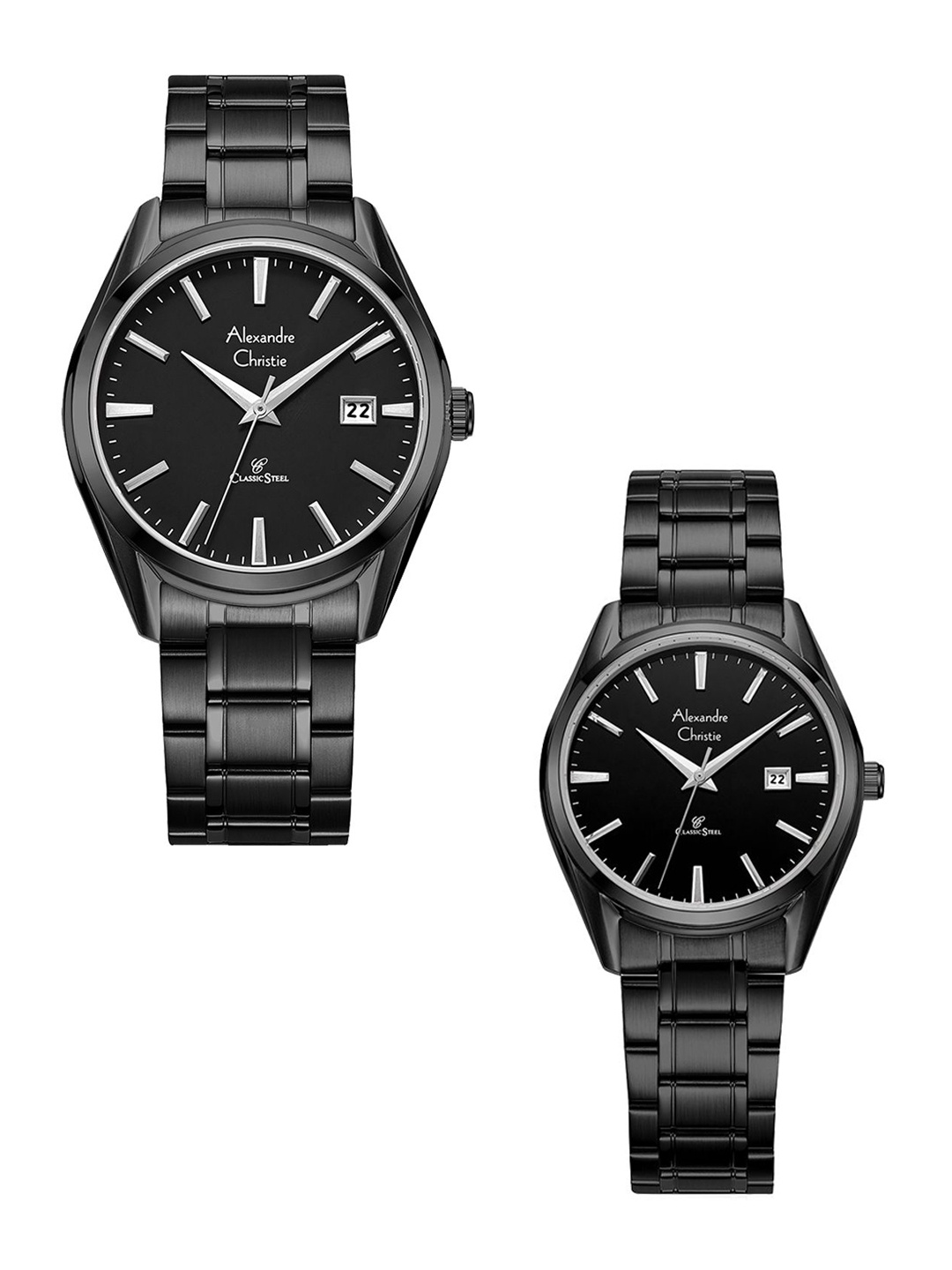 Alexandre Christie Men Dial & Stainless Steel Bracelet Style Straps Analogue Watch 8681MDLDIPBA, Black
Alexandre Christie Men Dial & Stainless Steel Bracelet Style Straps Analogue Watch 8681MDLDIPBA, Black