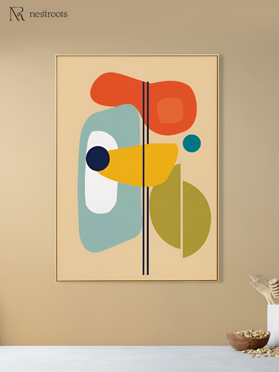 nestroots Beige & Green Whispers of Colorful Dreamscape Canvas Abstract Wall Art
nestroots Beige & Green Whispers of Colorful Dreamscape Canvas Abstract Wall Art