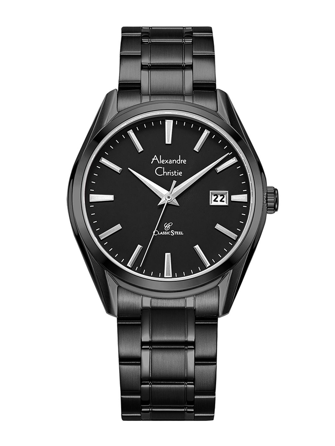 Alexandre Christie Men Dial & Stainless Steel Bracelet Style Straps Analogue Watch 8681MDBIPBA, Black
Alexandre Christie Men Dial & Stainless Steel Bracelet Style Straps Analogue Watch 8681MDBIPBA, Black