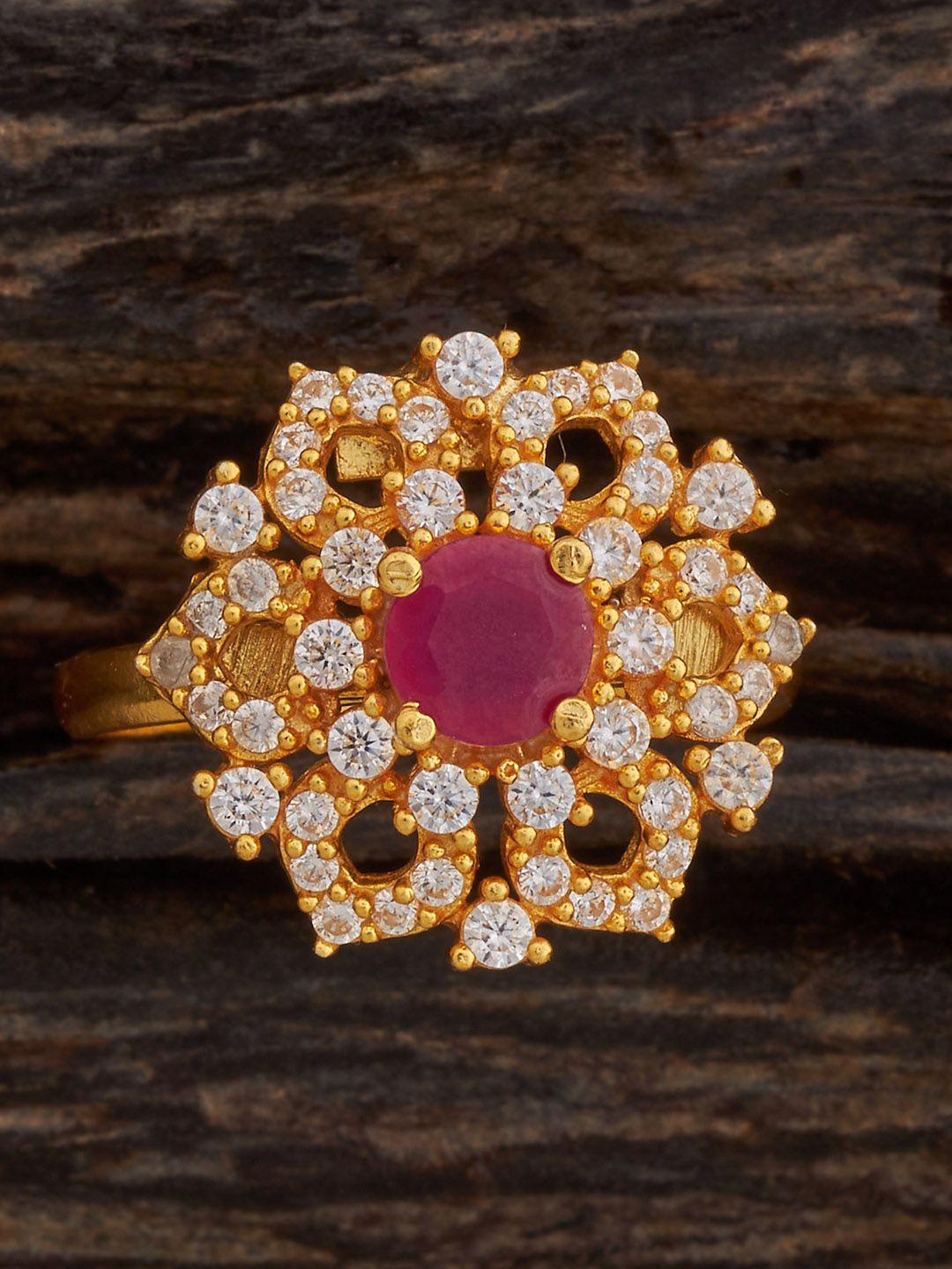 Kushal's Fashion Jewellery Gold-Plated Ethnic 92.5 Pure Silver Temple Finger Ring
Kushal's Fashion Jewellery Gold-Plated Ethnic 92.5 Pure Silver Temple Finger Ring