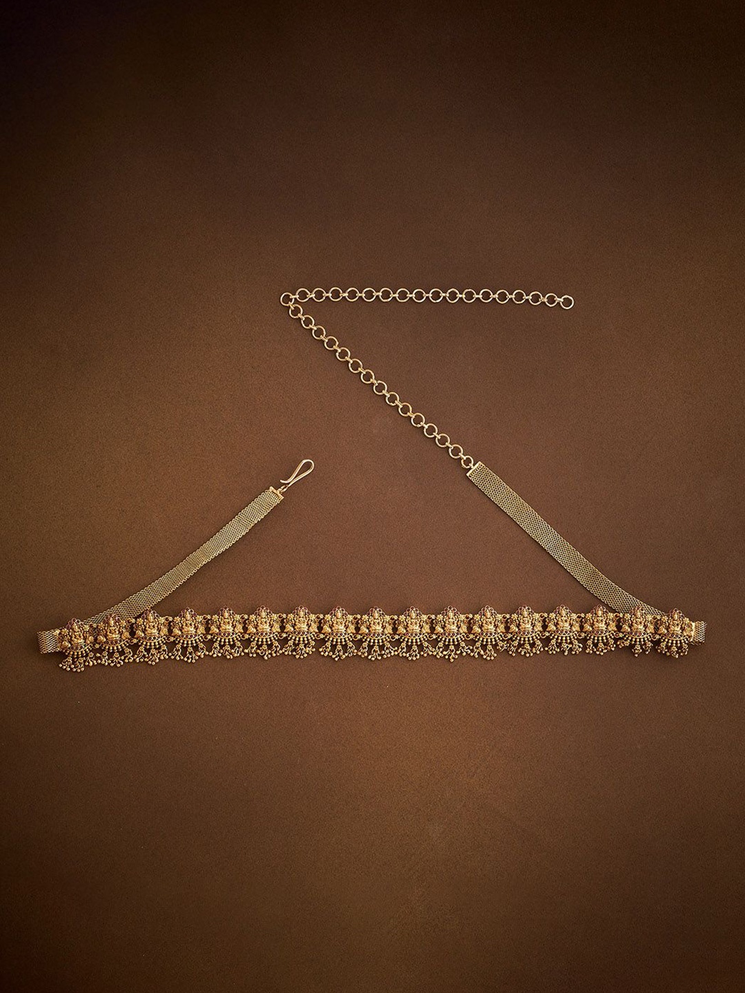 Kushal's Fashion Jewellery Artificial Stones Studded Waist Chain Saree Accessories, Gold
Kushal's Fashion Jewellery Artificial Stones Studded Waist Chain Saree Accessories, Gold