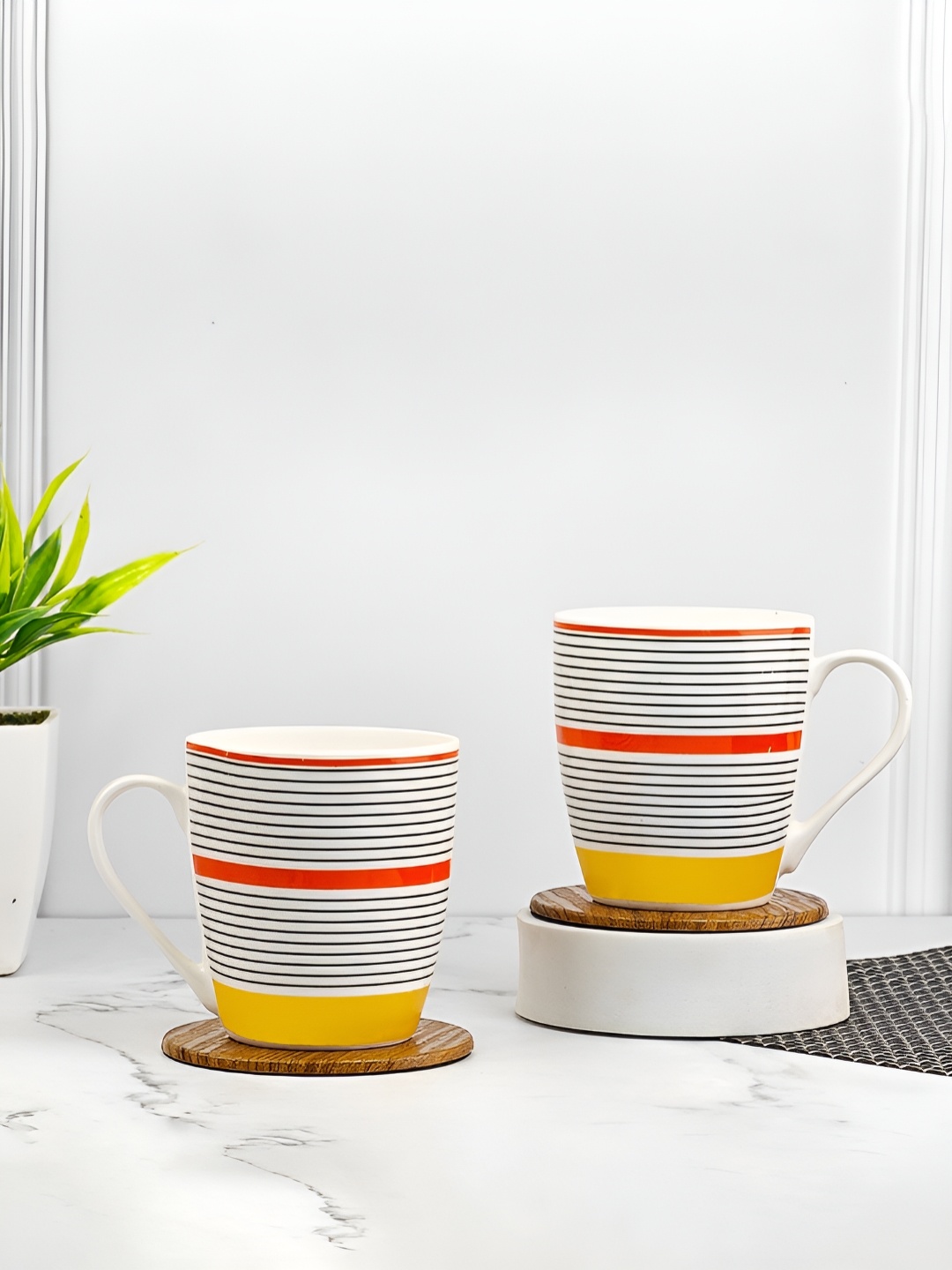 UPC Set of 2- Premium Ceramic Milk / Coffee Mug Premium Lightweight Printed Mugs, White
UPC Set of 2- Premium Ceramic Milk / Coffee Mug Premium Lightweight Printed Mugs, White