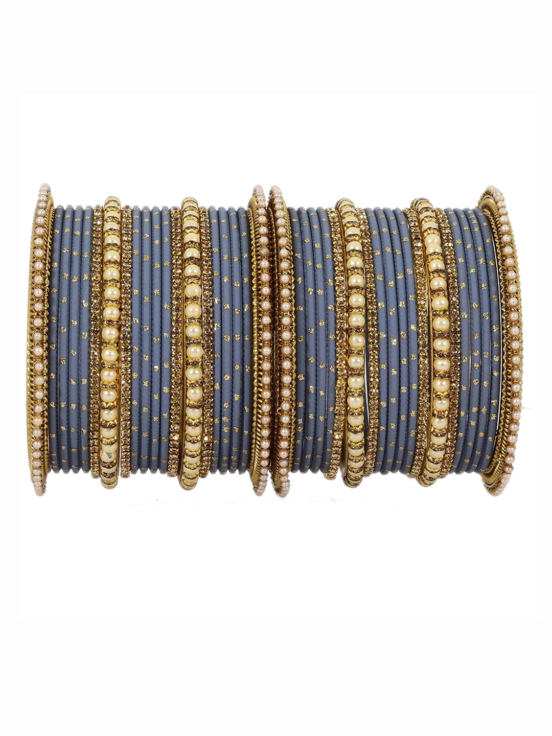 Set of 40 Non-Precious Metal with Base Metal and Studded with Zircon Gemstone or Pearls, Green
Set of 40 Non-Precious Metal with Base Metal and Studded with Zircon Gemstone or Pearls, Green