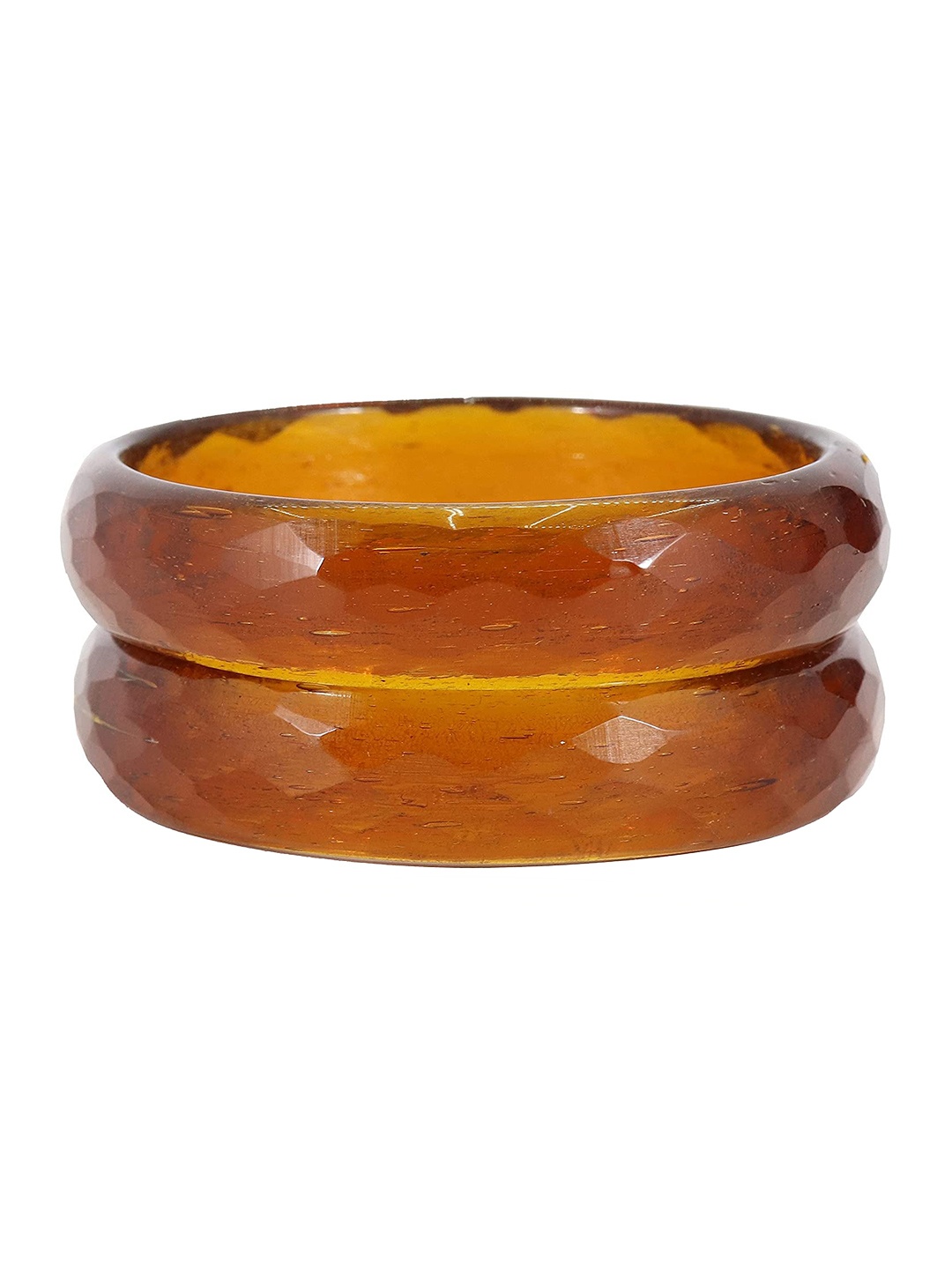 ZULKA Set of 4 Glass with Zircon Gemstone and Beads Studded Glossy Finished Kada, Brown
ZULKA Set of 4 Glass with Zircon Gemstone and Beads Studded Glossy Finished Kada, Brown